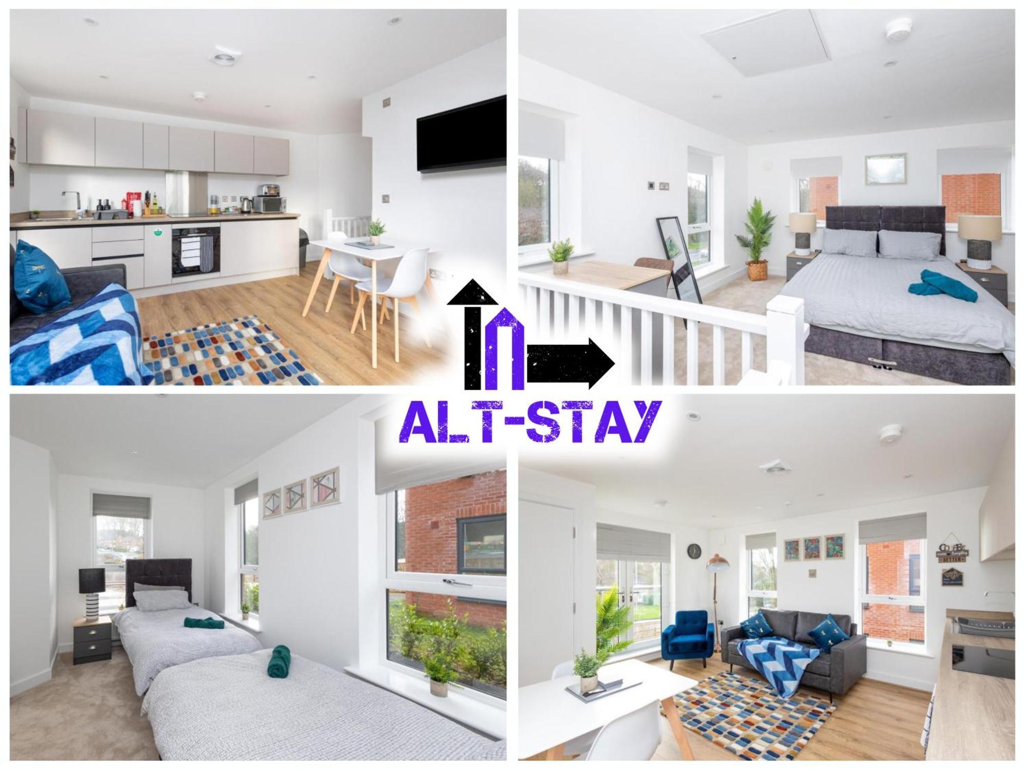 Alt-Stay - Modern 2-Bed With Ev Supply Equipment & Parking - Near Ring Road & M621 - Perfect For Contractors, Families & Long Stays Horsforth Exterior photo